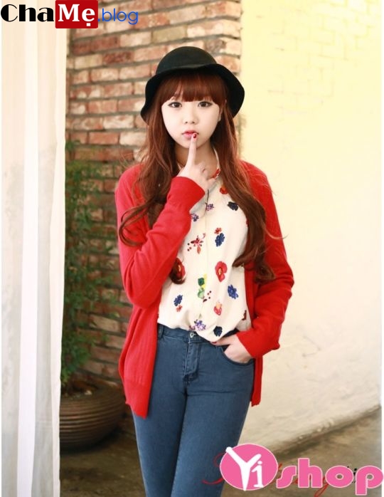 17 kiểu áo khoác nữ Hàn Quốc đẹp cho bạn gái tuổi teen đông 2021 - 2021