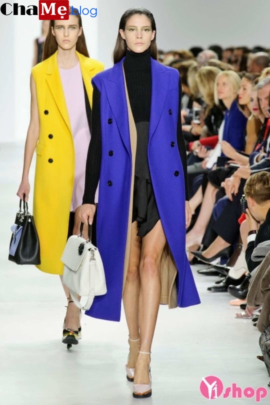 Áo khoác dạ nữ dáng dài không tay đẹp đông 2021 - 2021 sành điệu