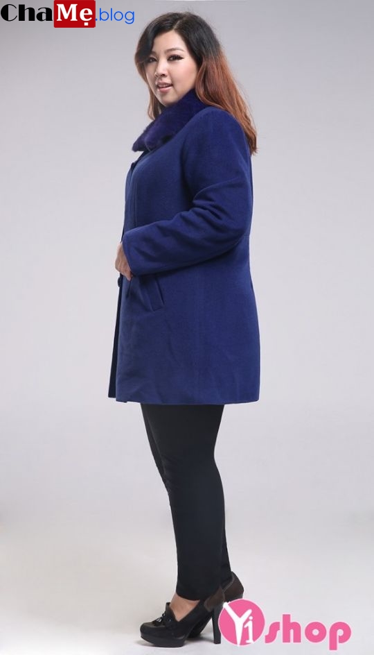 Áo khoác dạ nữ đẹp cho nàng béo lùn đông 2021 - 2021 tự tin