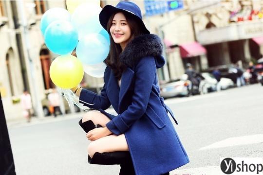 Áo khoác dạ nữ đẹp kiểu Hàn Quốc thu đông 2021 - 2022 ấm áp không lạnh