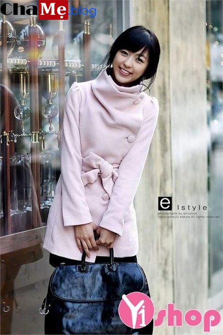 Áo khoác dạ nữ Hàn Quốc đẹp thời trang dạo phố đông 2021 - 2022