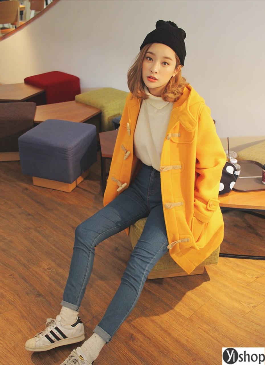 Áo khoác nữ đẹp kiểu Hàn Quốc thu đông 2019 khiến giới trẻ mê mẩn