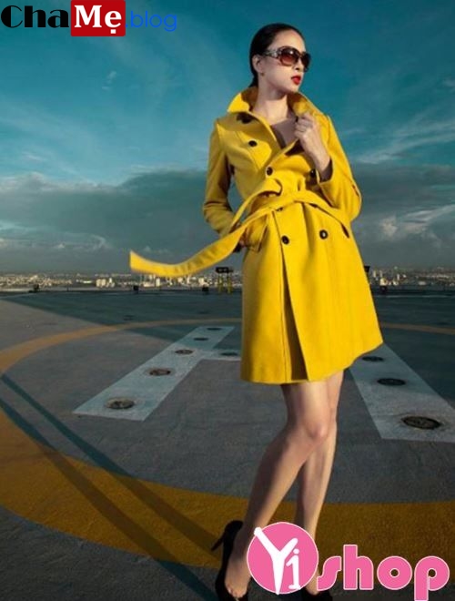 Áo khoác nữ kiểu dáng đẹp thu đông 2021 - 2021 ấm áp thời trang