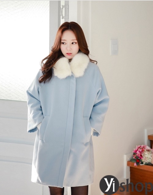 Áo khoác dạ nữ dáng rộng đẹp thu đông 2019 kiểu Hàn Quốc sành điệu