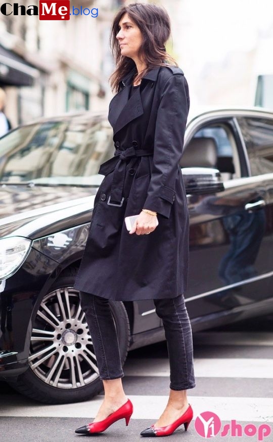 Áo khoác nữ trench coat đẹp cá tính phong cách châu Âu