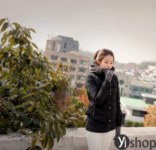 Áo khoác phao nữ đẹp kiểu Hàn Quốc ấm áp tới công sở thu đông 2021 - 2022