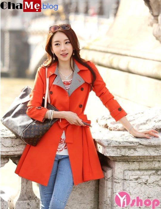 Áo khoác vest nữ dáng dài đẹp Hàn Quốc đông 2021 - 2022 thanh lịch