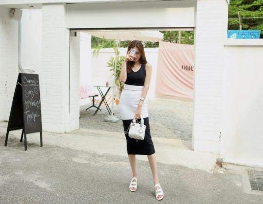 Váy đầm ôm body đẹp kiểu Hàn Quốc tôn dáng chuẩn