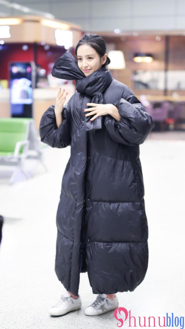 Mẫu áo khoác phao nữ dáng rộng đẹp Hàn Quốc thoải mái đón thu đông 2019