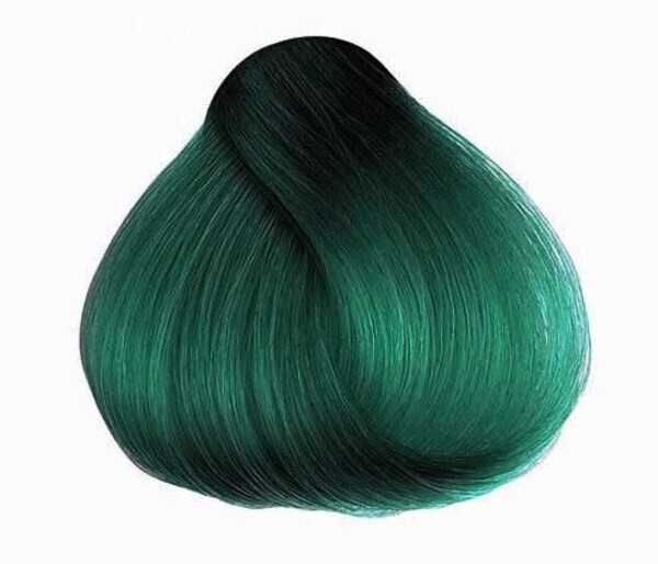 Màu tóc xanh rêu - Xu hướng tóc nhuộm 2022