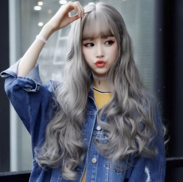 Top 59 kiểu tóc nhuộm màu xám khói đẹp Hàn Quốc vạn người mê đang hot trend 2021