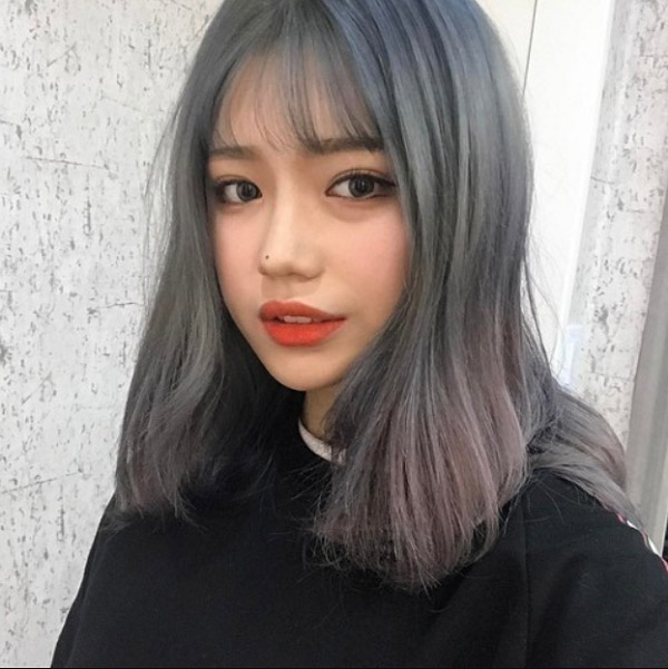 Top 59 kiểu tóc nhuộm màu xám khói đẹp Hàn Quốc vạn người mê đang hot trend 2021
