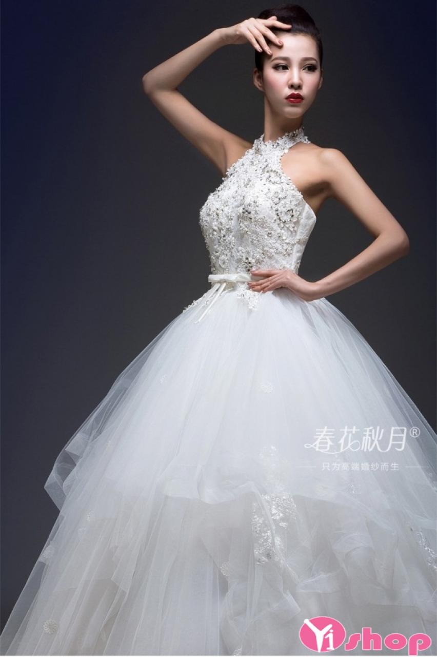 Váy đầm cưới công chúa đẹp bồng bềnh xu hướng HOT nhất hè 2021 - 2022