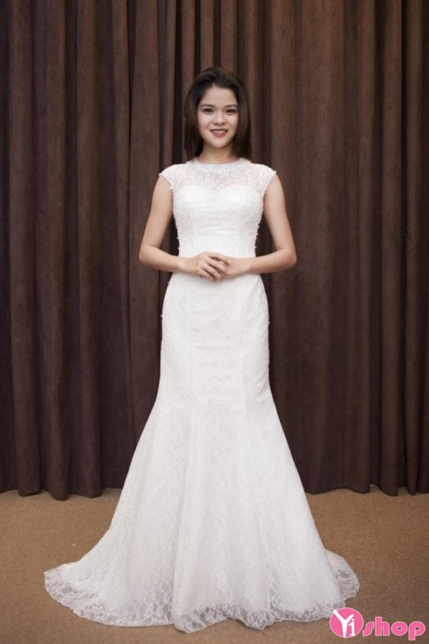 Váy đầm cưới dáng chữ A đẹp tinh khôi xu hướng mới nhất hè 2021 - 2022