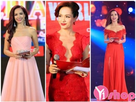 Váy đầm dạ hội đẹp hè 2021 - 2021 sang trọng đẳng cấp của sao Việt