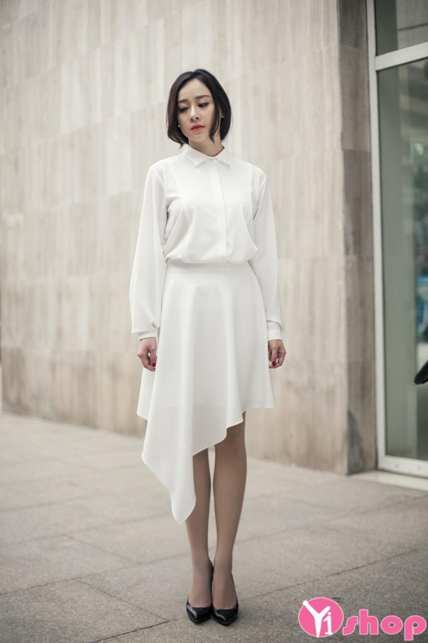 Váy đầm vạt chéo đẹp nhất hè 2021 - 2021 kiểu Hàn Quốc phá cách