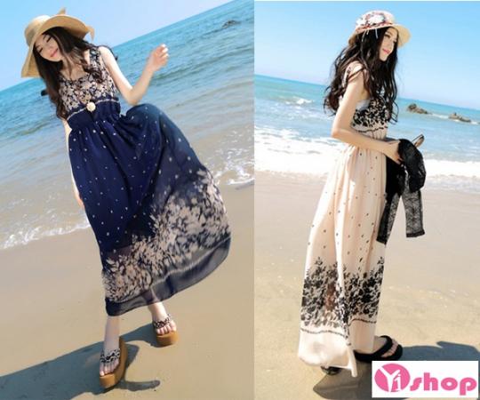 Váy đầm maxi đi biển đẹp xu hướng thời trang hot nhất hè 2021 - 2021